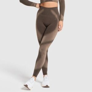 Gymshark Blur Seamless gym leggings archive brown gymshark athletic pants